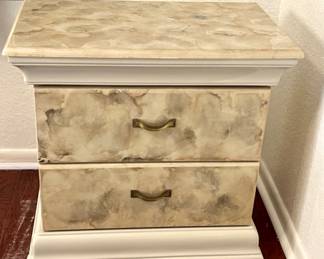 2 matching bedside  dressers