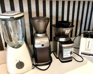 Bean Grinders and a Blender