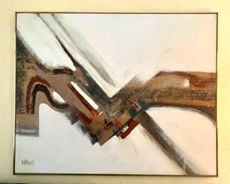 Lee Reynolds MCM Oil Paintiing