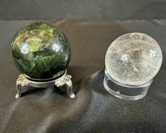 Natural Clear Quartz SpherSerahite Crystal Sphere