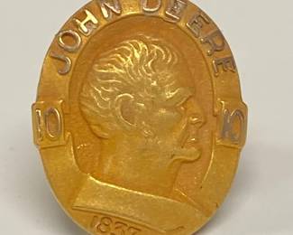 John Deere 10 Kt Gold 10 Years Of Service Pin