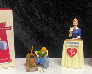 ScoobyDoo and Shaggy And I Love Lucy Ornament