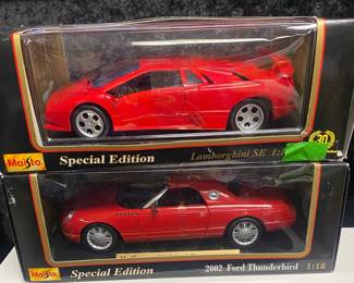 Special Edition Lamborghini SE and 2002 Ford Thunderbird