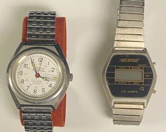 Accutron Bulova Watch And Nelsonic Quartz Watches