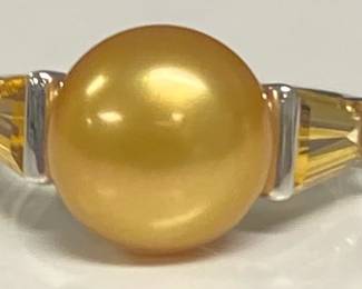 Honora Collection 925 Yellow Ring