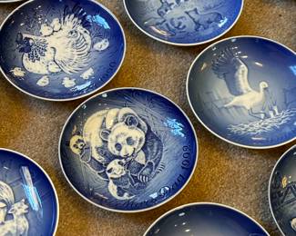 B&G Copenhagen Mother's Day Plates