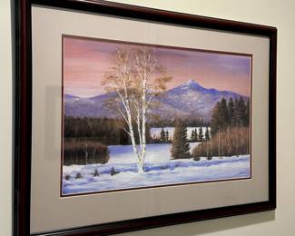 Framed Print, Signed S.H. DeWitt