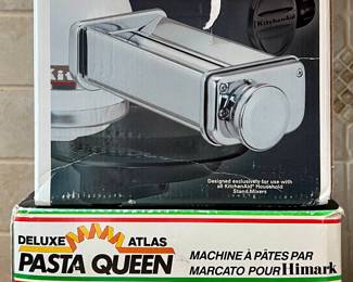 Kitchen Aid Pasta Roller Set (top) & Pasta Queen (bottom)