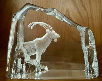 Mats Jonasson Mountain Goat Sculpture (Sweden)