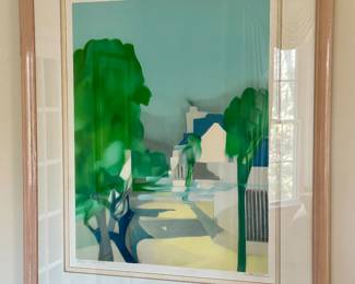 Landscape Print, Signed DeFosser