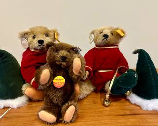 Steiff Xmas Bears