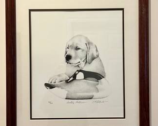 "Hunting Partners," Lithograph 96/300 Signed 