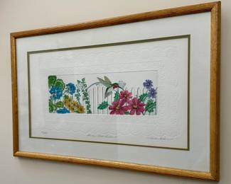 "Garden Gate Vision," Signed & Numbered Lithograph