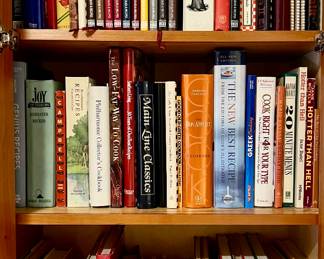 We have a wide variety of cookbooks to please your palate!