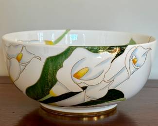 Boehm Porcelain "Calla Lily" Bowl 