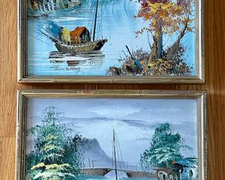 Oil on Canvas, Signed Tom Wong