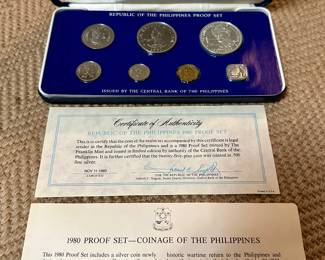 1980 Republic of the Philippines Proof Set
