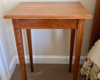 (2) Hand Crafted Shaker Style Nightstands