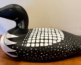 Carved & Painted Duck Decoy