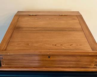 Vintage Wood Storage Box