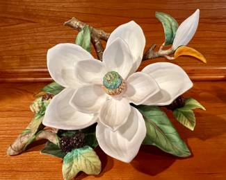"Magnolia" Porcelain Flower