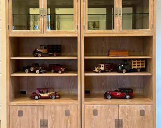 (2) Lighted Display Cabinets 