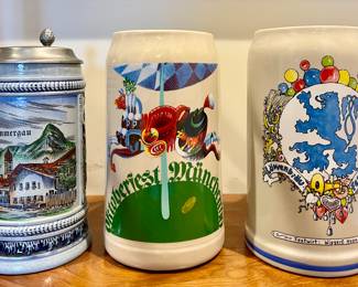 German Beer Steins 