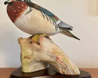 Cybis "Wood Duck" Figurine