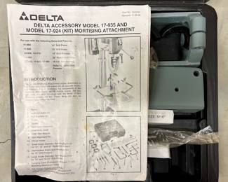 Delta Accessory Model 17-925 & Model 17-924 Mortising Attachment