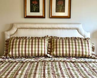 Custom King Duvet & Matching Shams