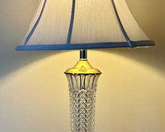 (2) Cut Crystal Lamps