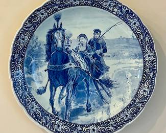 Delft Oversized Wall Plate