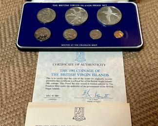 1981 Coinage of the British Virgin Islands