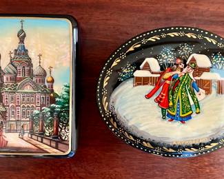 Russian Trinket Boxes
