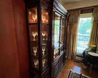 Side Profile of China Cabinet