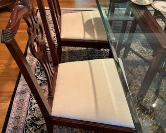 Chippendale Dining Chairs set of 6, believed to be Hickory Chair Co.