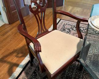 Chippendale Arm Chair, part of Suiet of 6 