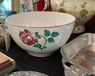Tiffany & Co. Strausbourg Flowers Bowl
