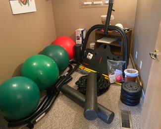 Heavy exercise equipment 