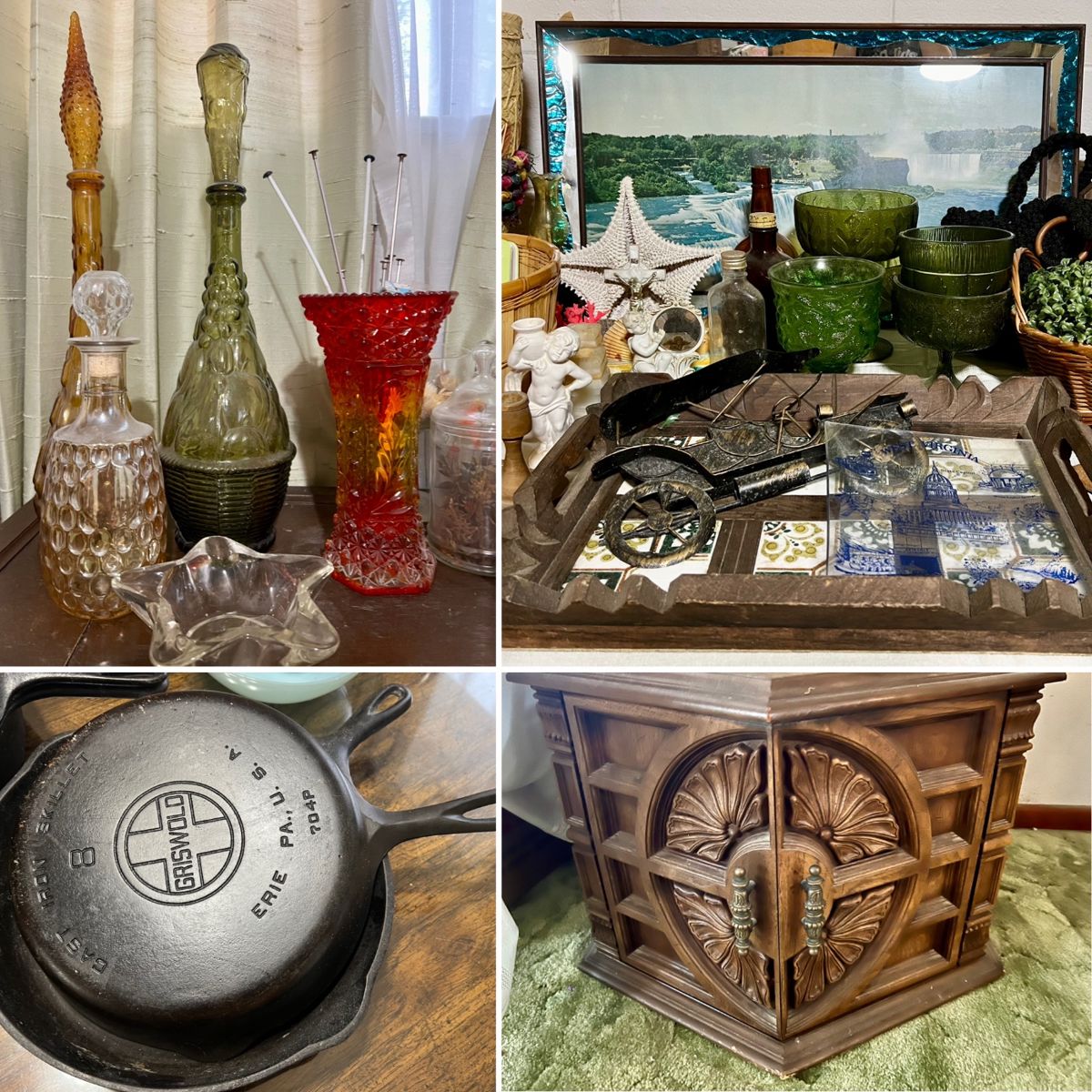 Full estate! Collectible glassware, vintage... starts on 4/26/2024