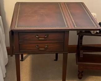 Vintage drop leaf side table