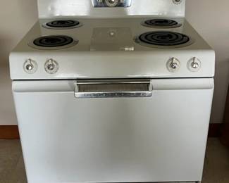Working Vintage Electric Stove