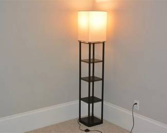 18. Modern Bookshelf Floor Lamp
