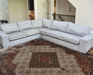 7. Modern L Shaped Sectional Sofa