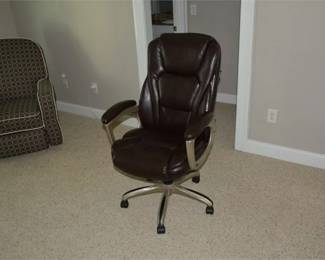 13. Serta Leather upholstered Office Chair