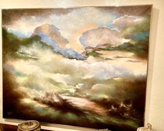 Richard Kruegel seascape after storm