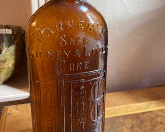 Antique Warner’s Safe Cure bottle