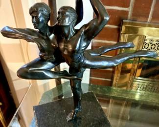 Charles Fach bronze dancers 