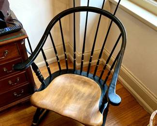 Ethan Allen Hitchcock style chair
