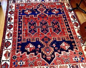6.6x5.3 Bakhtiari hand knotted rug